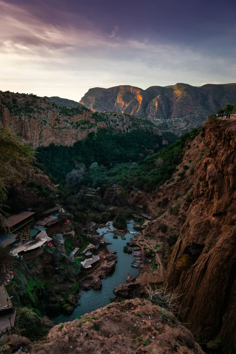 Gole e palmeti della Valle del Paradiso vicino ad Agadir